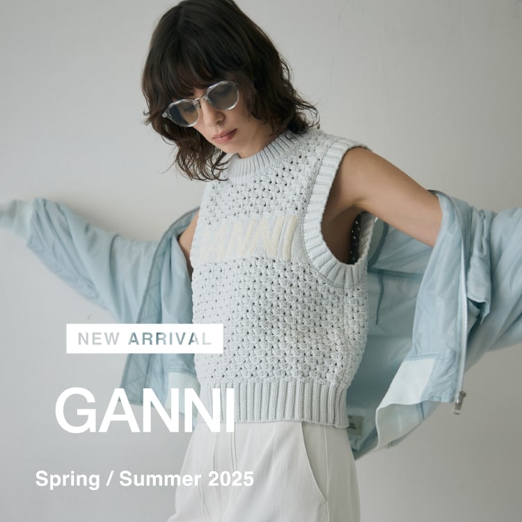 【NEW ARRIVAL】GANNI(ガニー)