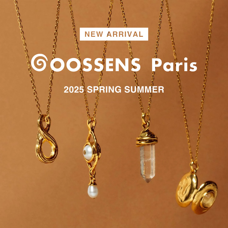 【NEW ARRIVAL】GOOSSENS Paris(グーセンスパリ)