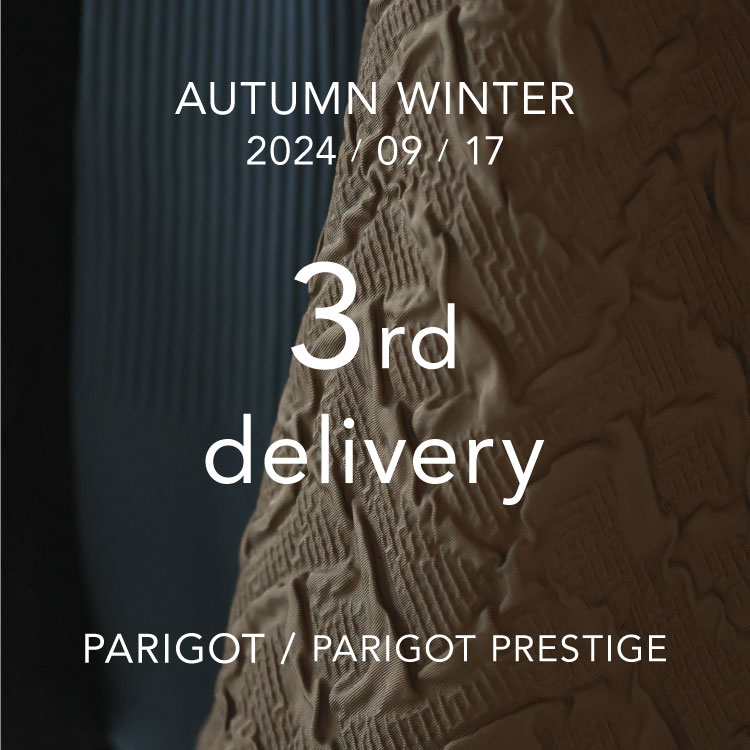 PARIGOT ORIGINAL 2024 AUTUMN WINTER 3rd Delivery
