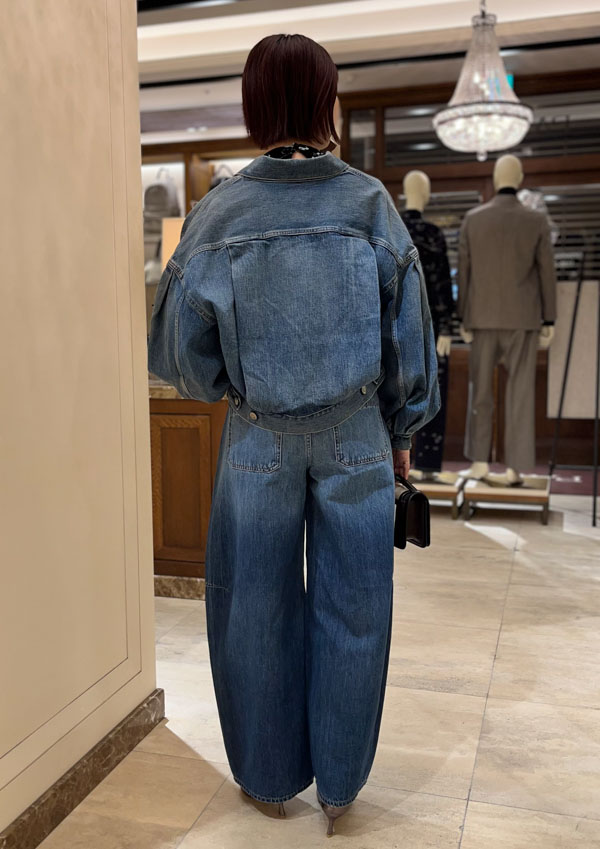 今が旬！！HYKE(ハイク)BALOON SLEEVE DENIM JACKET/TYPE2を徹底解剖