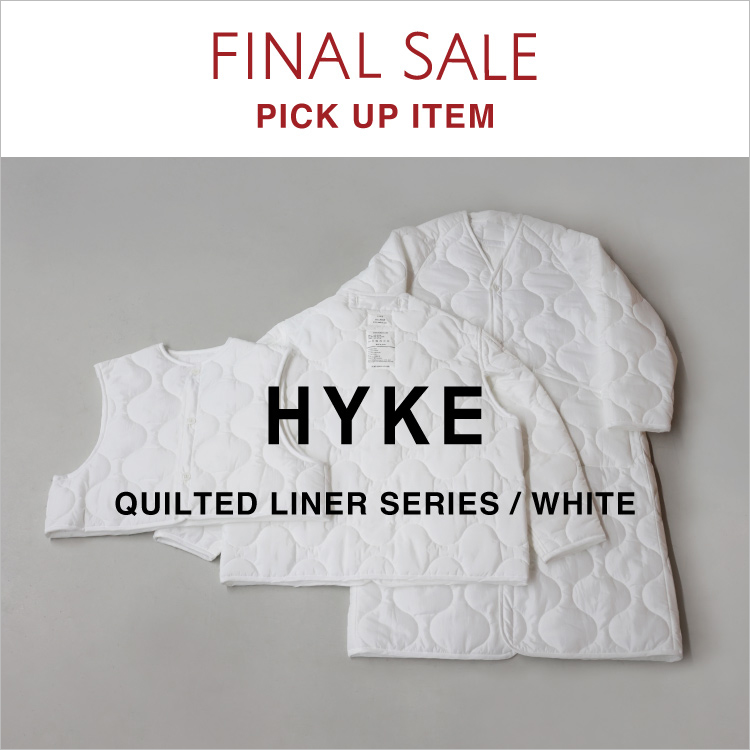 【SALE 対象アイテムが追加】HYKE(ハイク)