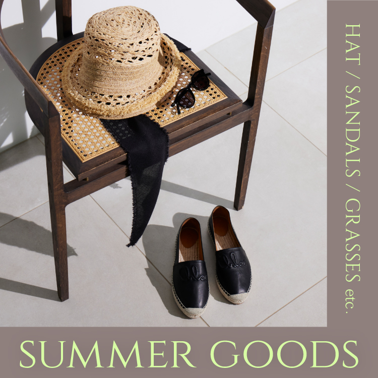 SUMMER GOODS – HAT / SANDLS / GLASSES etc. –