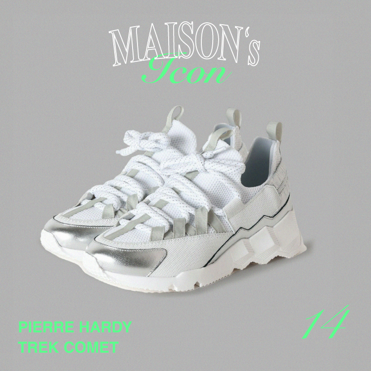 Maison’s Icon -PIERRE HARDY TREK COMET SNEAKERS-