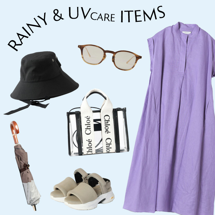 Rainy & UVcare ITEMS – 機能で選ぶ、初夏の頼れる相棒たち –