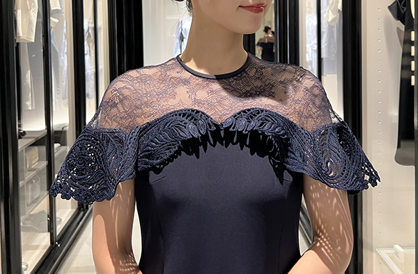 ミチコ Floral Jacquard Sleeveless