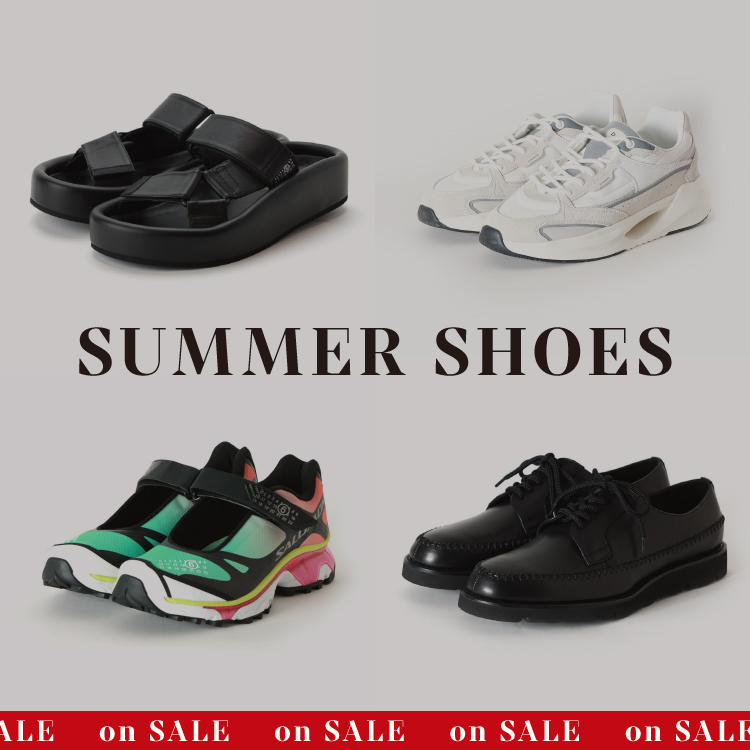 【2025 SUMMER SALE】夏の足元、今が狙い目！