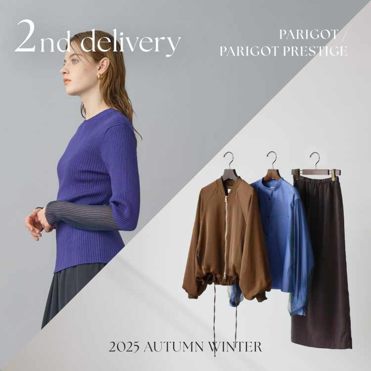 PARIGOT ORIGINAL 2nd delivery -2025 AUTUMN WINTER-