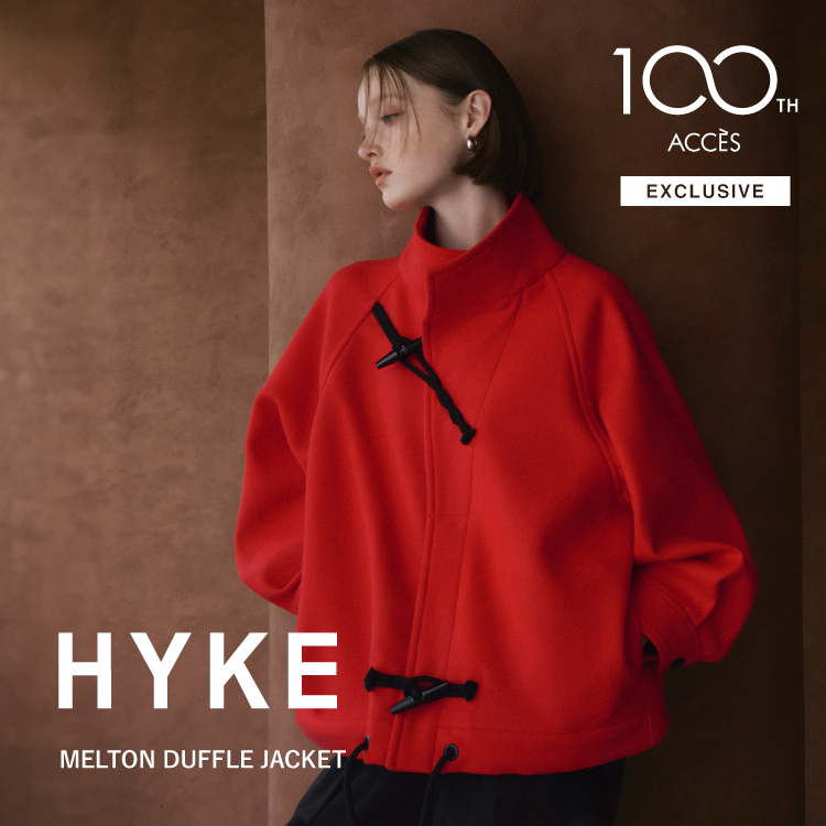 【9/12(金)発売】HYKE(ハイク)×PARIGOT別注アイテムが登場！「DUFFEL JACKET」