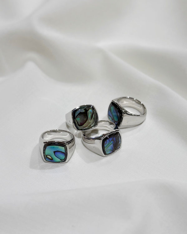 tom wood ロードナイト　天然石　リング TOMWOOD トムウッド リング Cushion Rhodonite Ring #50 クッション