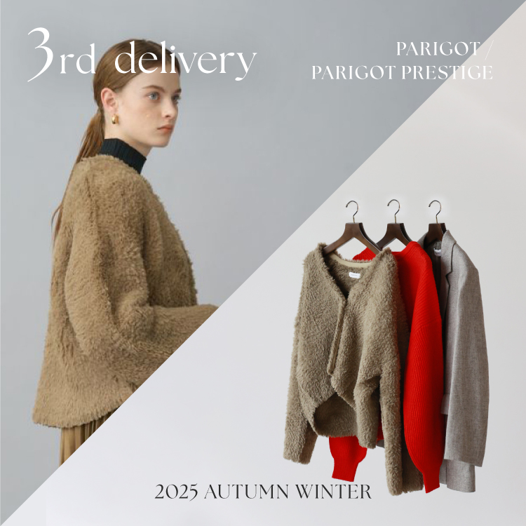 PARIGOT ORIGINAL 3rd delivery -2025 AUTUMN WINTER-