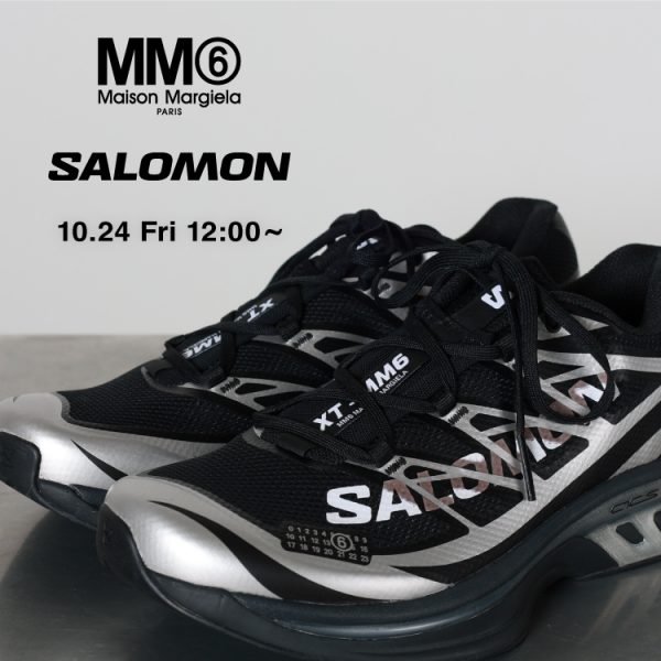 【10月24日(金)より販売開始！】MM6 Maison Margiela(エムエム6メゾン マルジェラ)×SALOMON(サロモン)コラボスニーカー「XT MM6」｜広島店・松山店