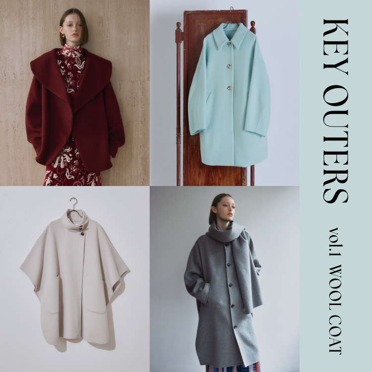 KEY OUTER　vol.1 WOOL COAT