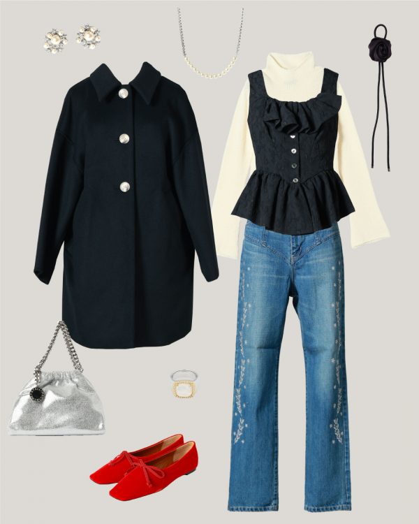 25AW vol.58 – さりげなく特別感を纏う、クリスマスデートコーデ –