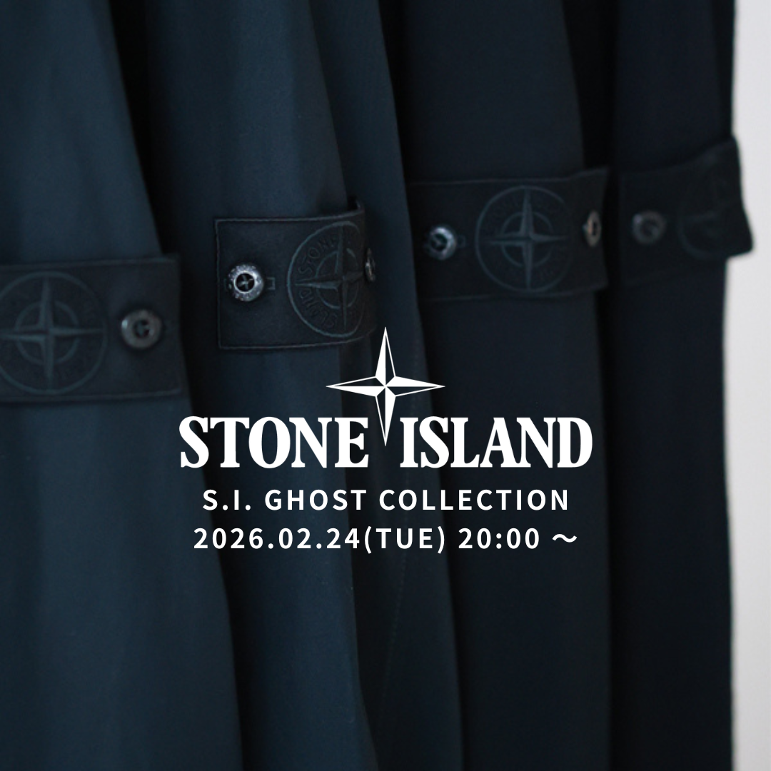 【2月24日(火)20時より発売】STONE ISLAND(ストーンアイランド)｜GHOST