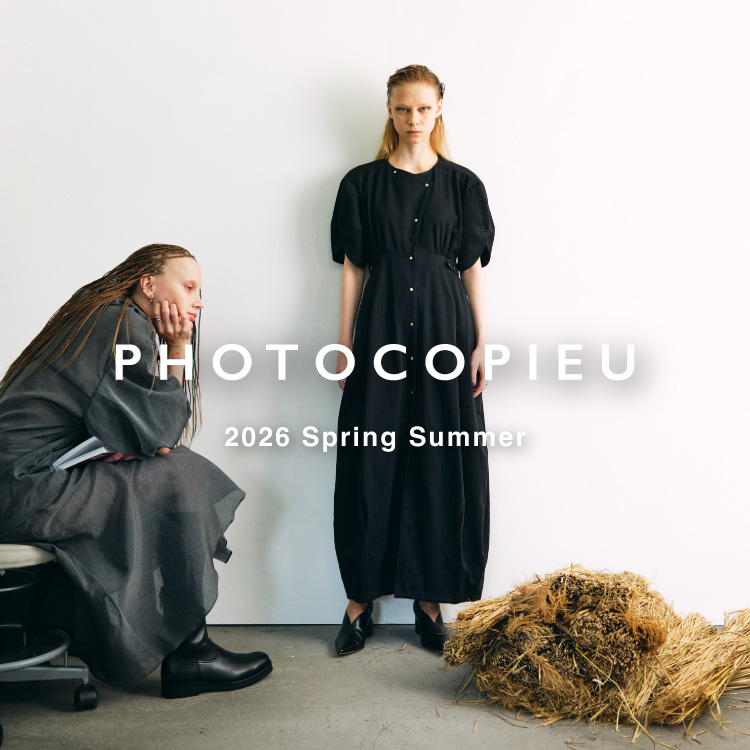 【LOOK】PHOTOCOPIEU(フォトコピュー) 2026 Spring Summer