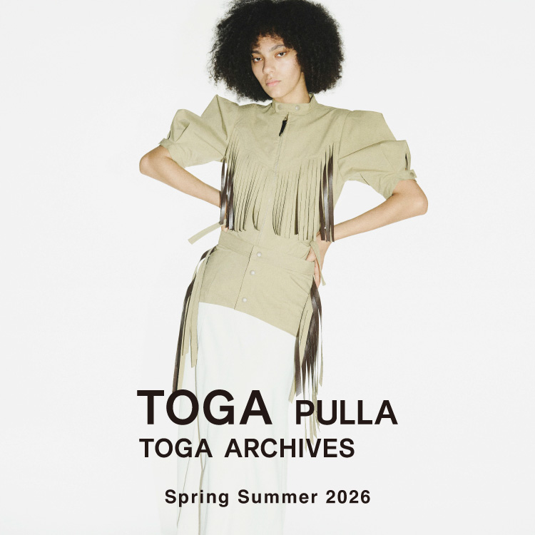 LOOK】TOGA PULLA(トーガプルラ) 2026 Spring / Summer｜特集｜PARIGOT
