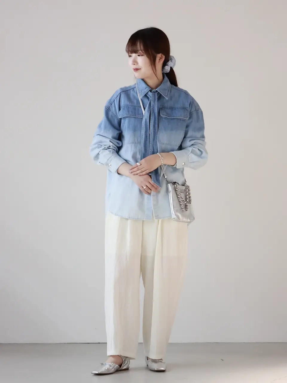 JAPAN DENIM シャツ スタッフスナップ1