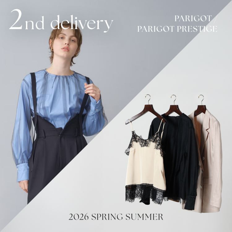 PARIGOT 2026SS｜2nd Delivery