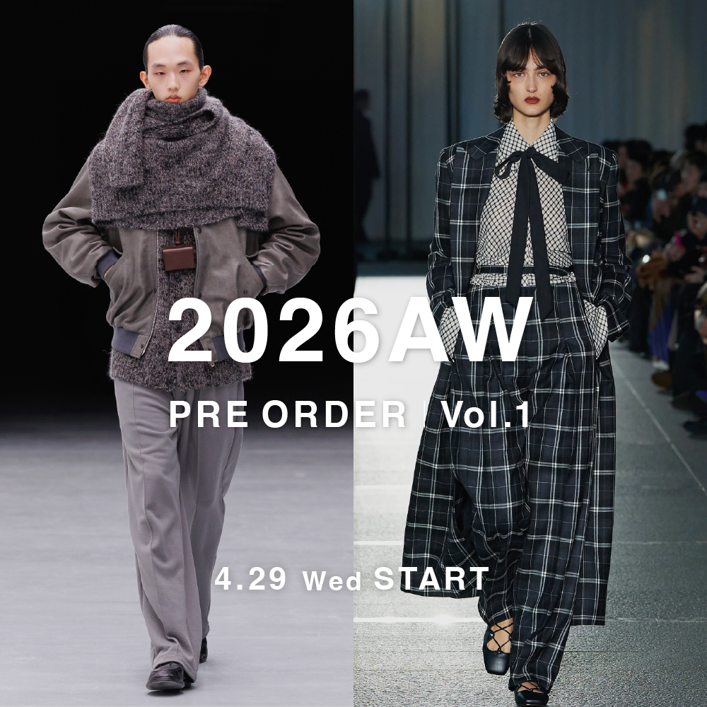 26AW予約第1弾スタート！