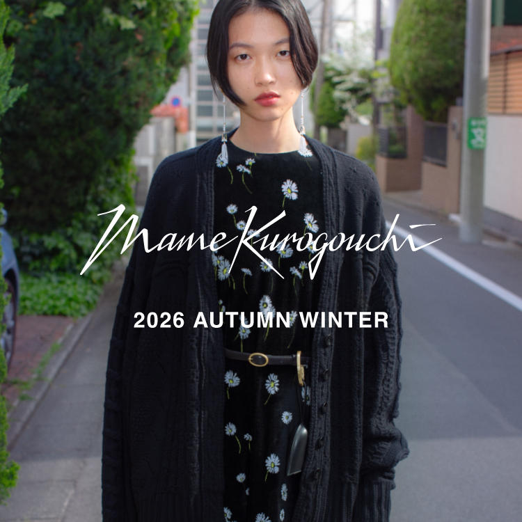 【LOOK】Mame Kurogouchi 26 Fall Winter｜TOKYO LOOK