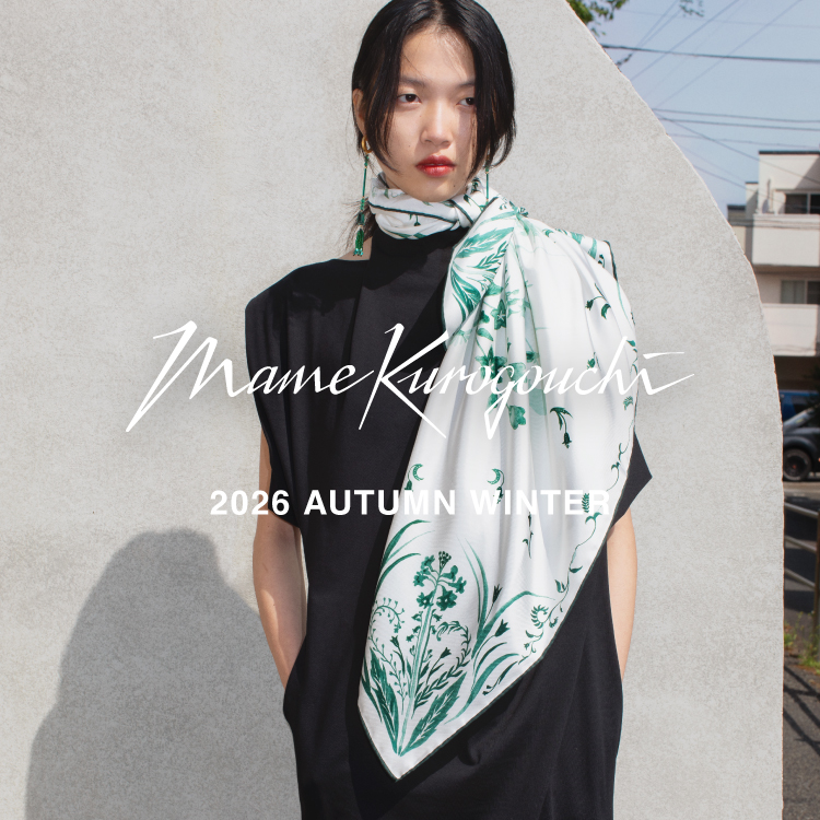 Mame Kurogouchi（マメ クロゴウチ）公式通販｜PARIGOT ONLINE