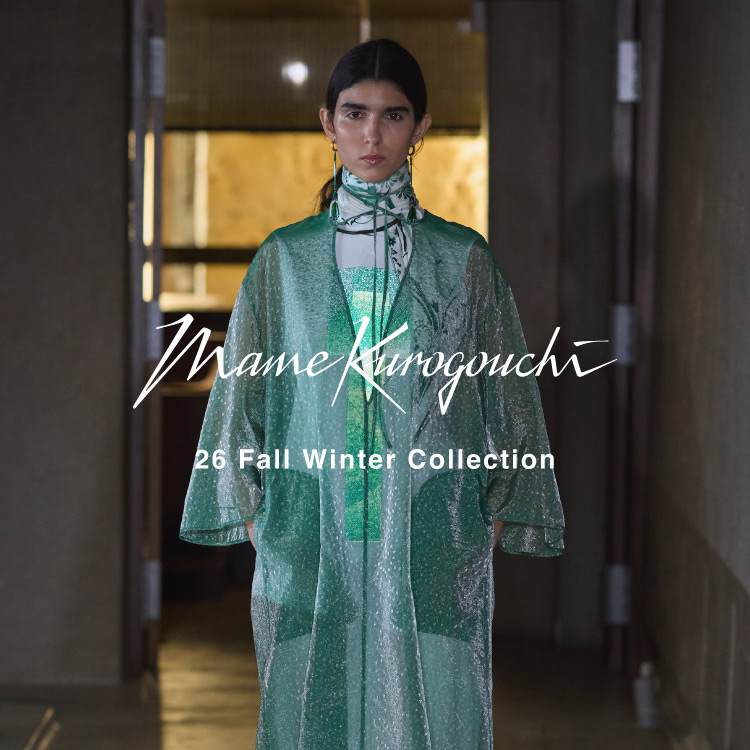 【LOOK】Mame Kurogouchi 26 Fall Winter パリコレクション
