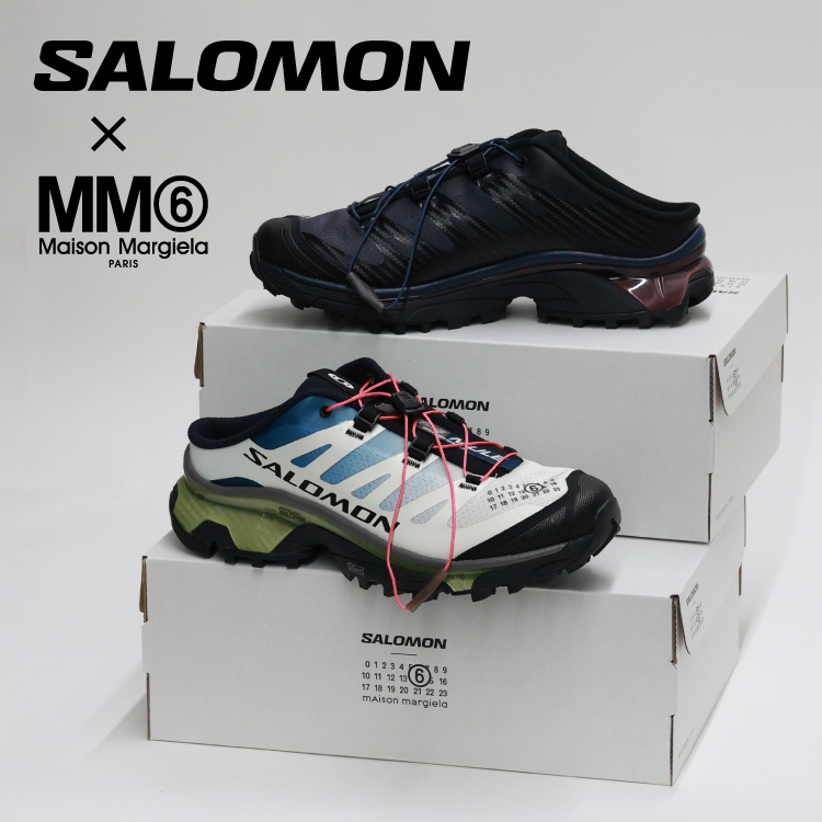 6/18発売｜MM6 Maison Margiela × SALOMON XT-4 Mule 2colors｜麻布台ヒルズ店・広島店・松山店 #エムエム6メゾン マルジェラ #サロモン