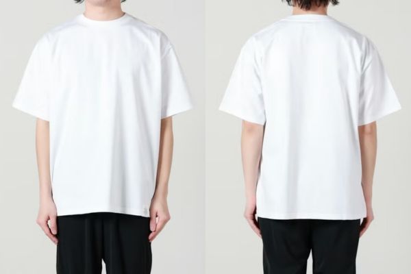 178cmスタッフ HYKE SHORT-SLV TEE サイズ4着用