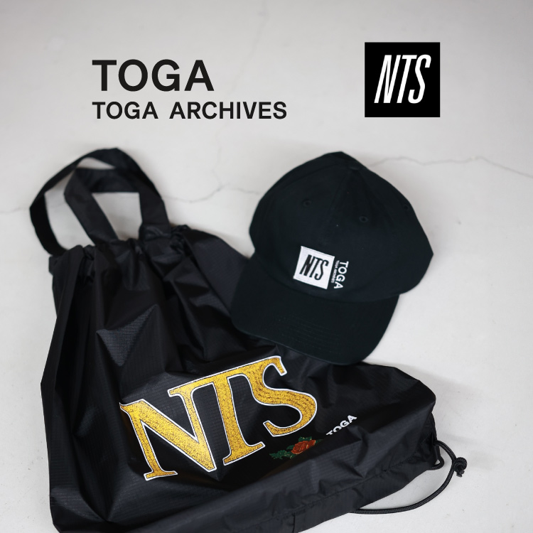 《発売告知》7月31日(金) TOGA(トーガ)×NTS Radioコラボアイテム登場！