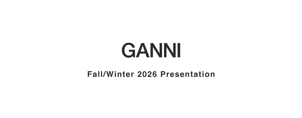 GANNI Fall/Winter 2026 Presentation