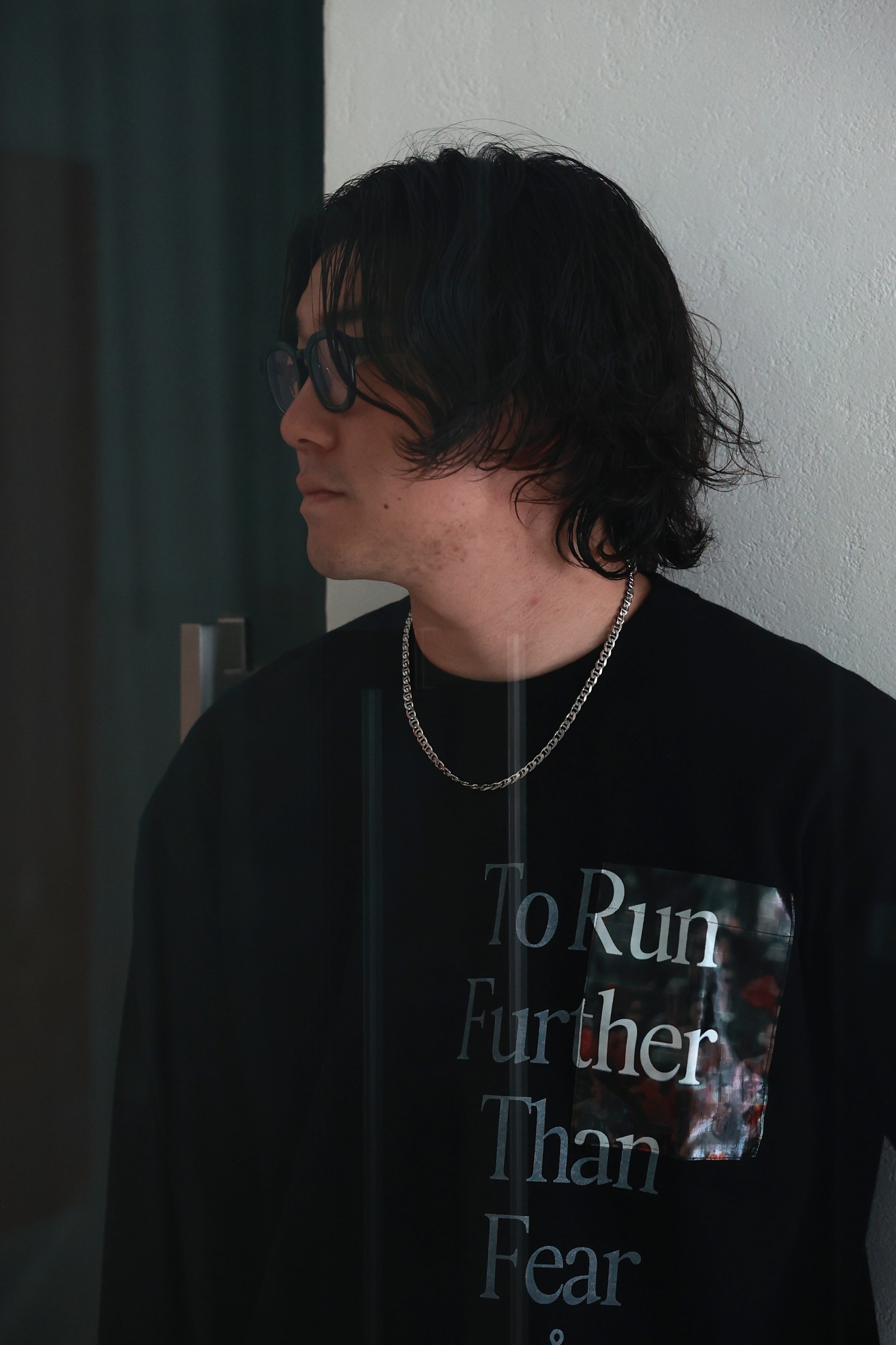 TOM WOOD Jude Chain ネックレス 着用イメージ2