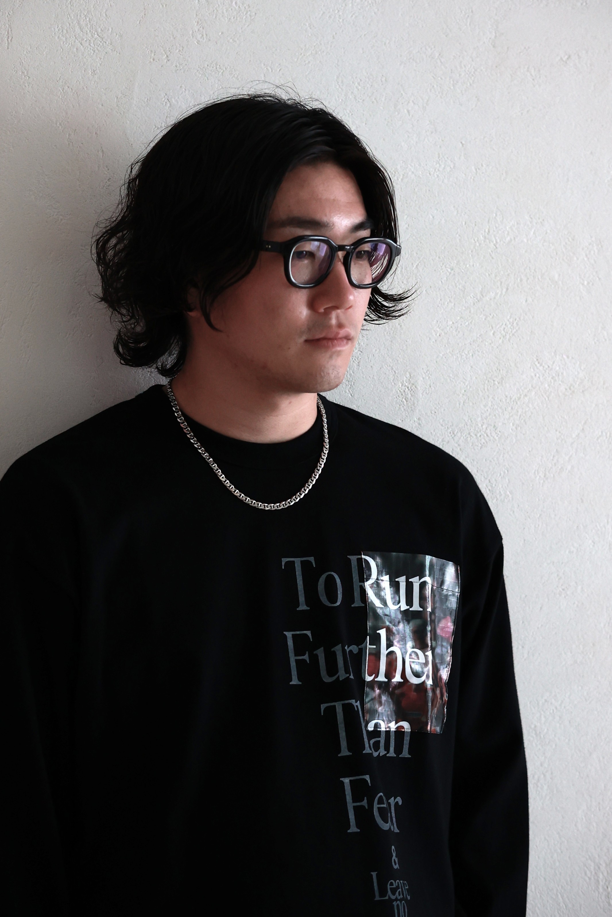 TOM WOOD Jude Chain ネックレス 着用イメージ1