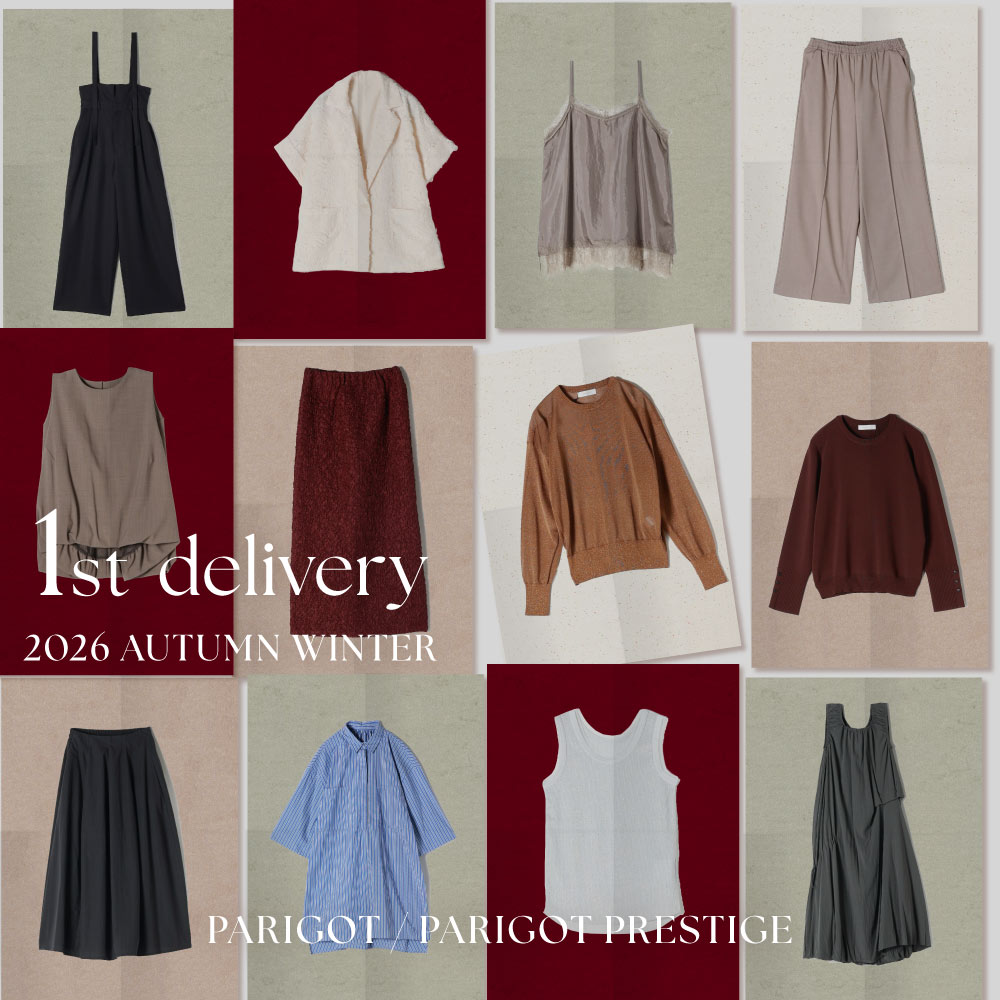 PARIGOT ORIGINAL 1st DELIVERY 2026 AUTUMN WINTER
