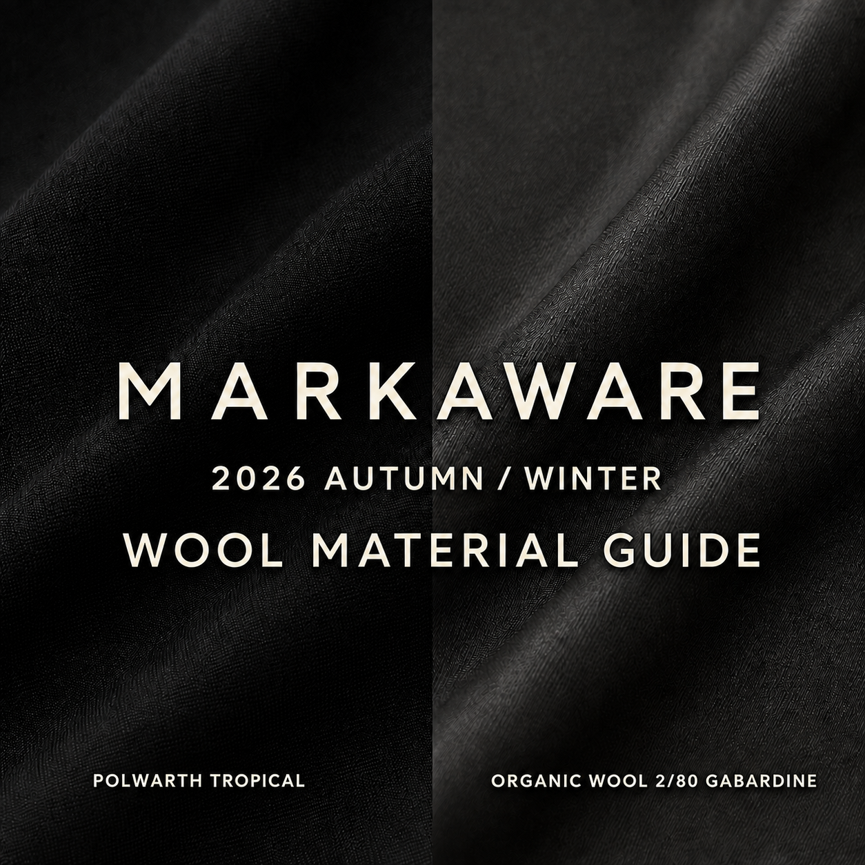 MARKAWARE 2026年秋冬コレクション