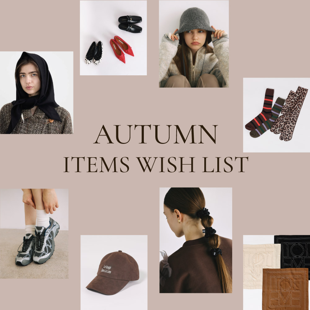 AUTUMN ITEMS WISH LIST