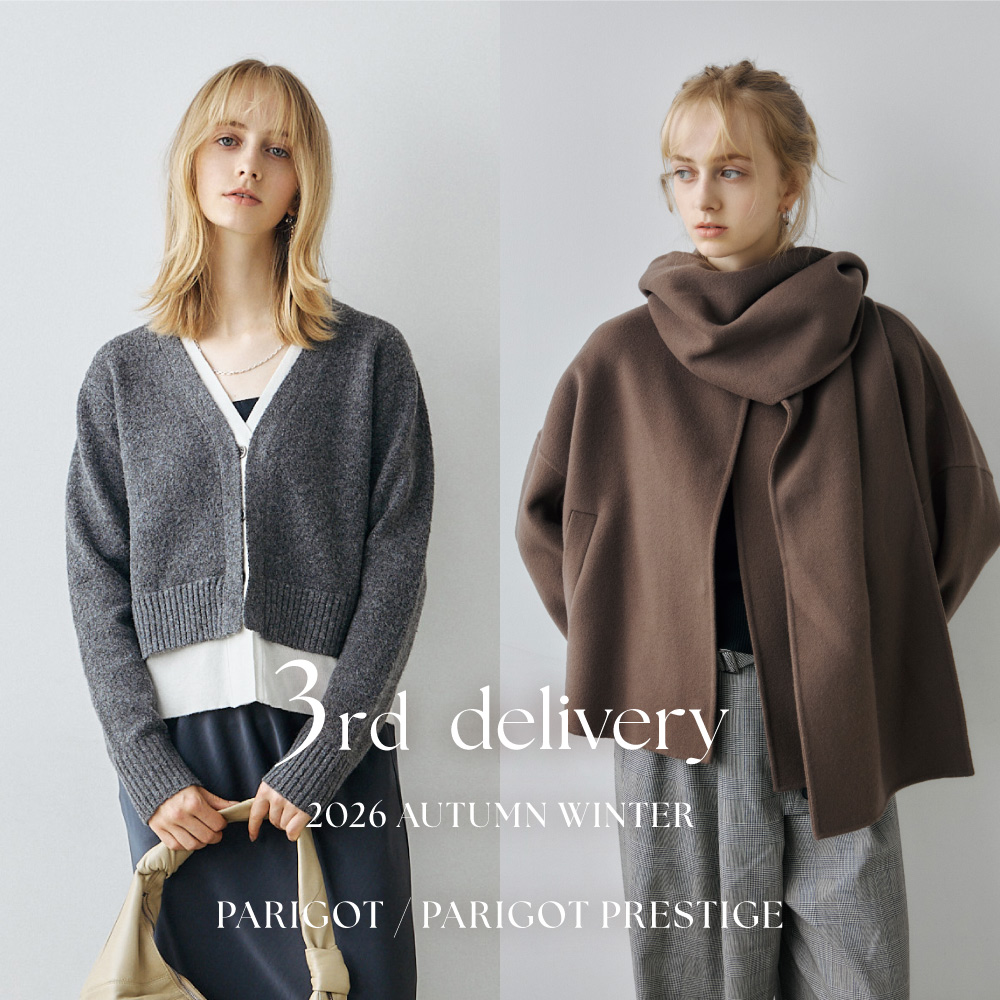 PARIGOT ORIGINAL 3rd DELIVERY 2026 AUTUMN WINTER