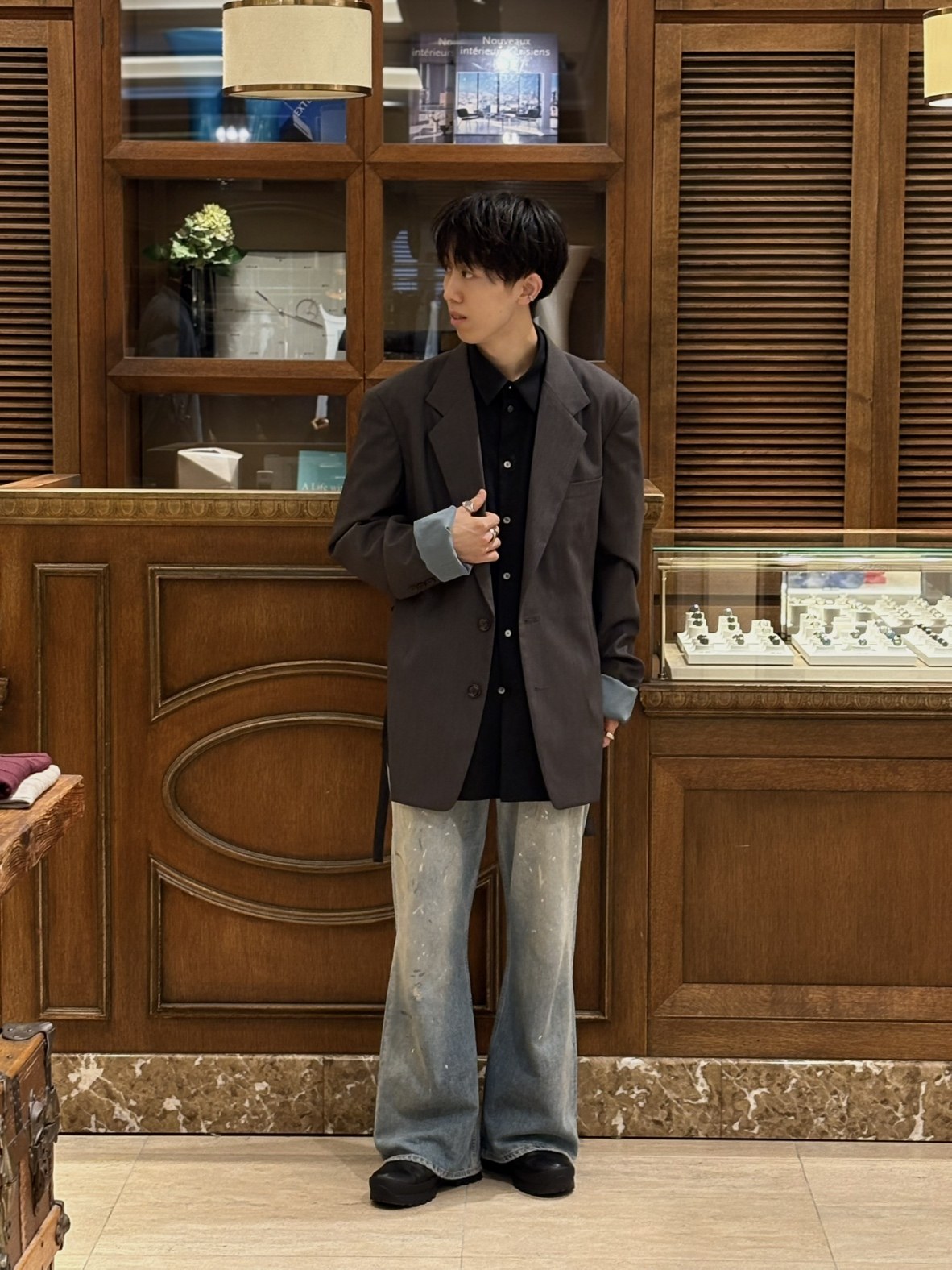 Kazumaの全身スタイリング