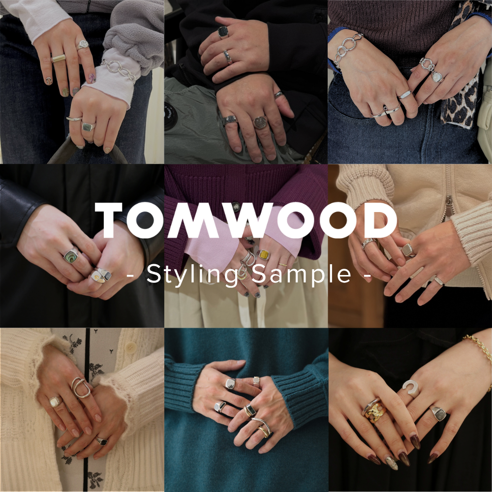 TOM WOOD（トムウッド）のリングスタイリング特集