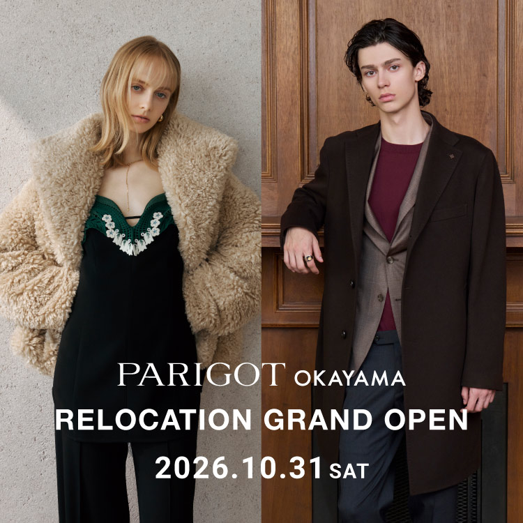 PARIGOT岡山店 移転リニューアルオープン