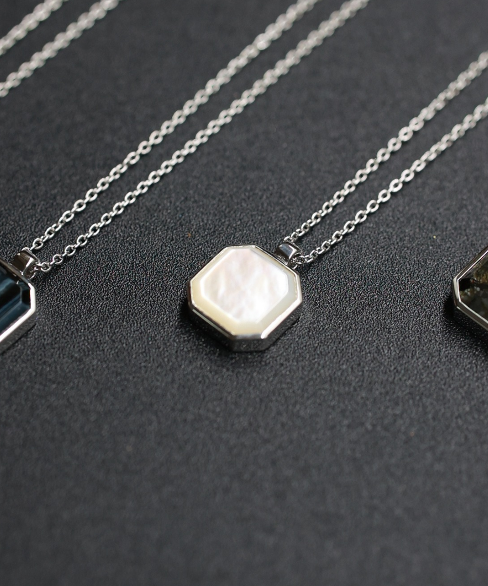 TOM WOOD Dan Pendant White MOP