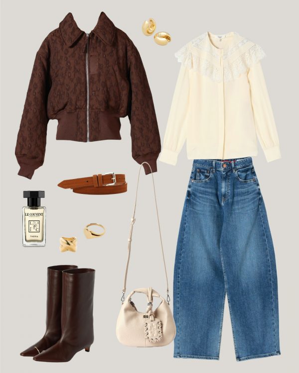 25AW vol.52<br> – ブラウンでつくる旬のフェミカジ冬コーデ –