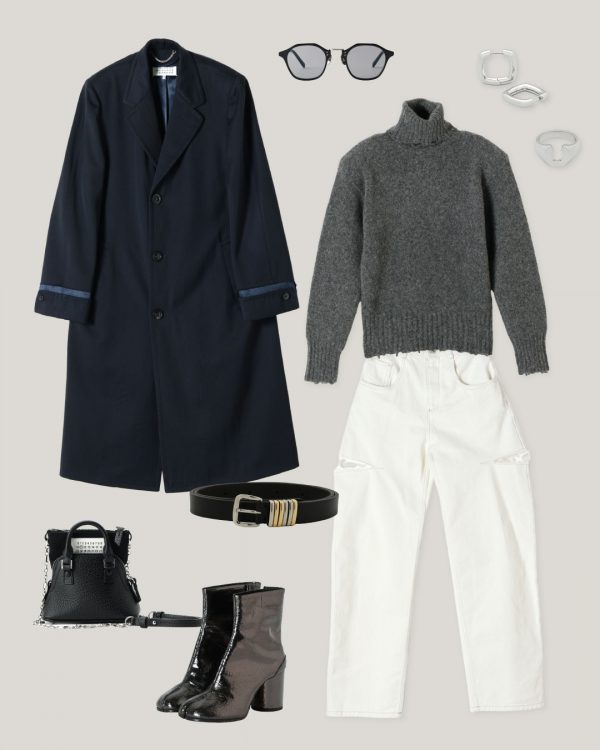 25AW vol.66 – 冬の新定番『ホワイトデニム』でつくる、都会的カジュアルスタイル。